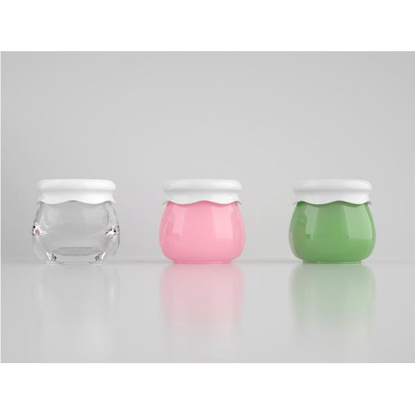Plastic Cap 10ml Acrylic Cosmetic Packaging for Small Face Cream Jar