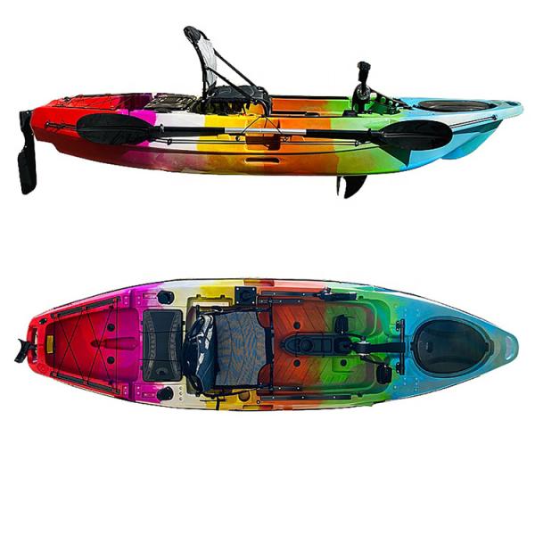 Huarui Single Person Sit On Top Pedal Fishing Kayak 3.32m*0.9m