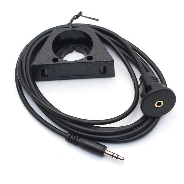 2m Mount pannel 3.5mm AUX Extension for car ,motorcycle ,boat