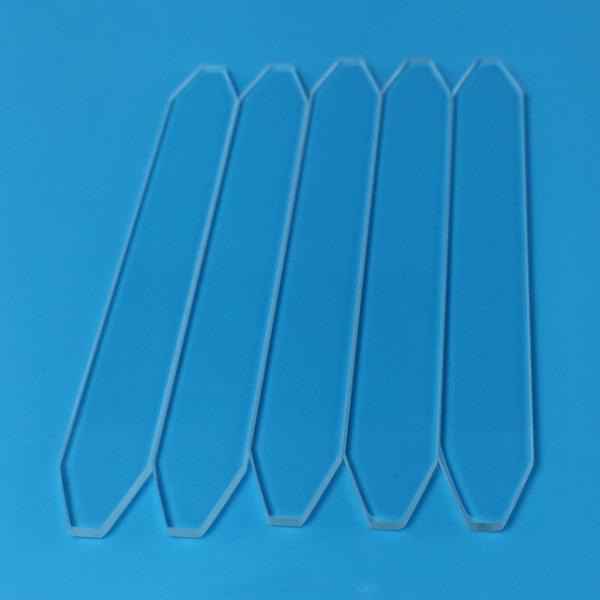 Optical Quartz Glass Customized Size Cerium Doped Plate