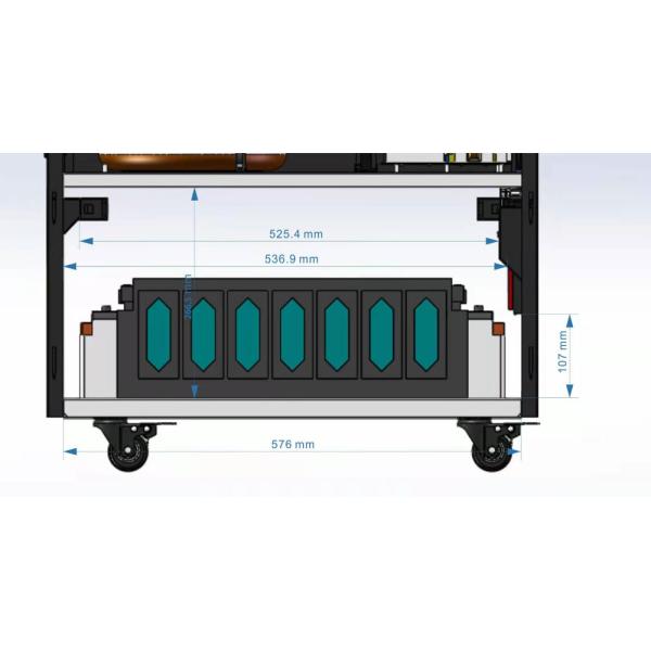 51.2V 5Kwh LiFePo4 All In One Household Energy Storage Battery 5Kw 6Kw