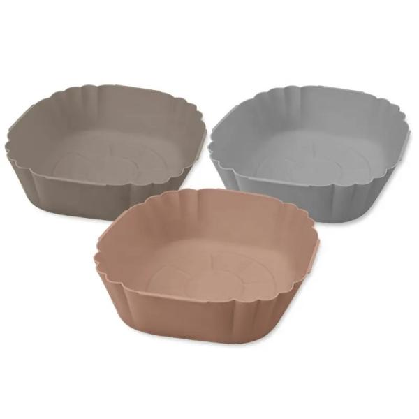 Поднос силикона Fryer воздуха Oilproof непахучий, теплостойкие лотки выпечки силикона