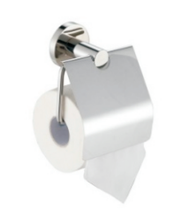 Toilet Roll Paper holder with cover 83706B-Polish&Round &stainless steel 304&bathroom &kitchen,sanitary