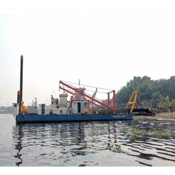 Discharge Distance 2000m 45&deg; Power 1233kw Equipment Dredger with Siemens PLC System