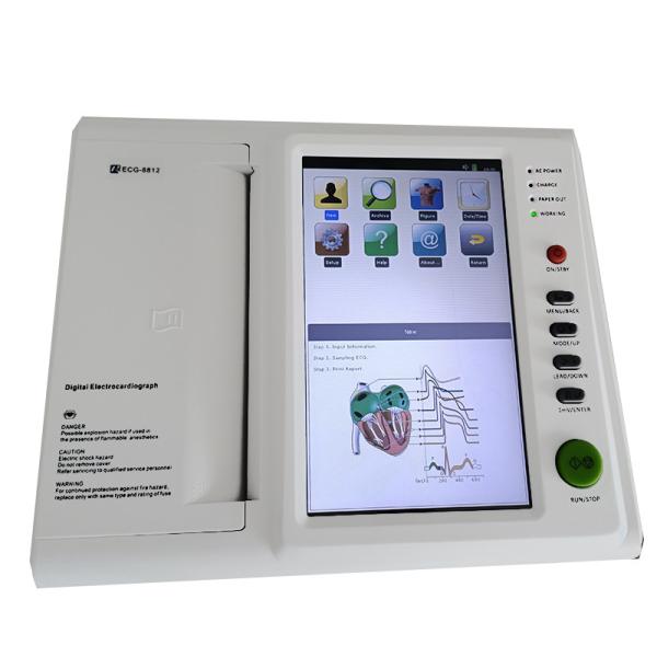 Канал машины 12 Ecg руководства портативной машинки 12 перезаряжаемые радуги официальный