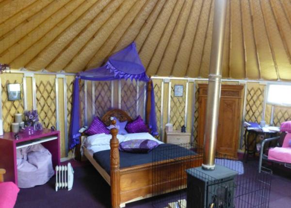 6.23m 3 - 4 People Insulated Mongolian Yurt Tent For Camping / Lodging / Catering