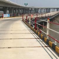 Pont modulaire d'urgence en acier, pont préfabriqué en acier léger de 7,35 m 10,5 m