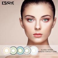 Multi cosmétique doux annuel de verres de contact d'OEM coloré pour la beauté de yeux
