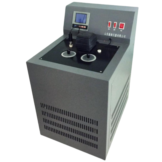 2 Holes Alcohol Bath Petroleum Pour Point Tester -70℃ ～ RT LCD Display ASTM D97