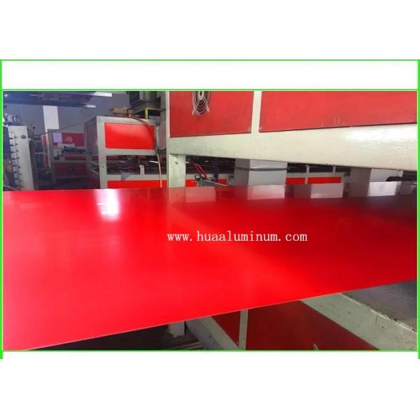 Impact Resistant ACP Building Material 11.50m Flat Aluminium Sheet