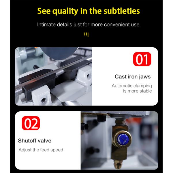 Medical Instruments MC-315AC Round Pipe Cutting Machine Garment Shops