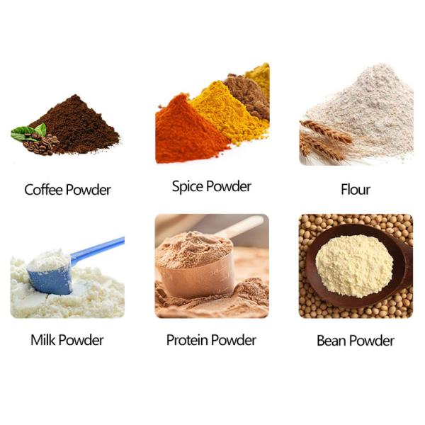 Горизонтальный лифт порошка протеина муки Болтпак 304СС