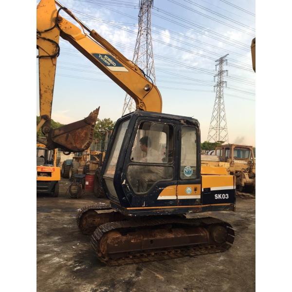 Первоначальный экскаватор Кобелько Ск03 ³ цвета 0.3м, используемое Кобелько экск