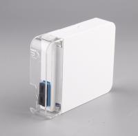 Suporte de parede 2 núcleos SC saída de fibra óptica duplex FTTH terminal óptico soquete de placa frontal