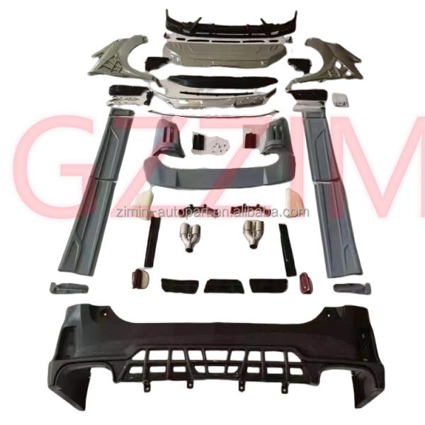 Car Bodykit Lips de pare-chocs avant et arrière Pour Toyota Alphard 2015-2018