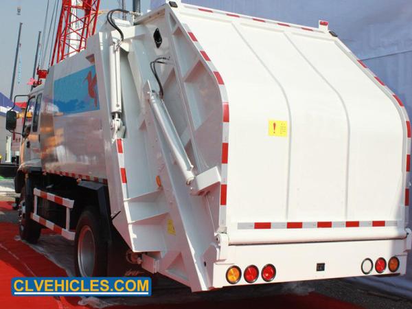 ISUZU FVR 240hp Garbage Truck With Compactor 15000L Steel Sanitation