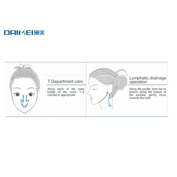 Portable Diamond Peel Microdermabrasion Machine For Vacuum Suction Blackhead Removal