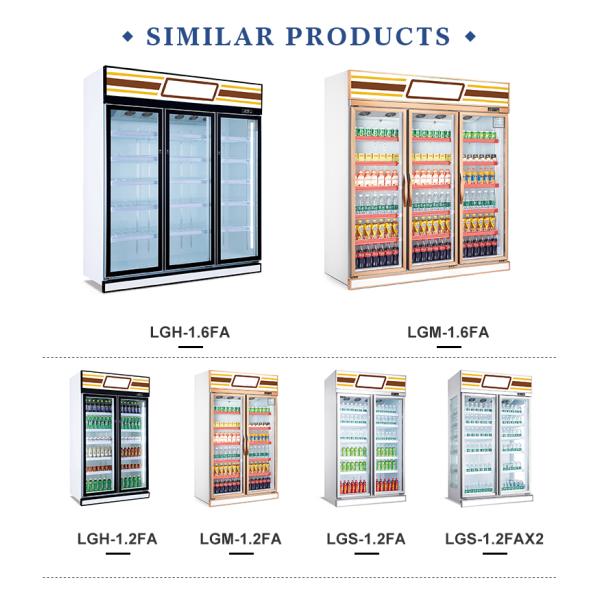 One Single Solid Door Commercial Household Chest Freezer