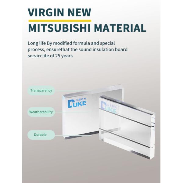 Дорожная акриловая акустическая шумоограничительная панель звукоизоляционная панель жилая зона