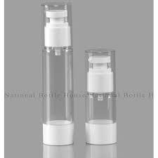 Airless Cosmetic Pump Bottle , Hotel Plastic Cosmetic Bottles For Personal Care