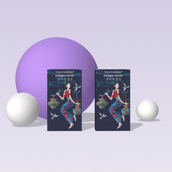 Fragrance Free Anti Aging Collagen Serum Lightweight Daily Liquid for Face Rejuvenation