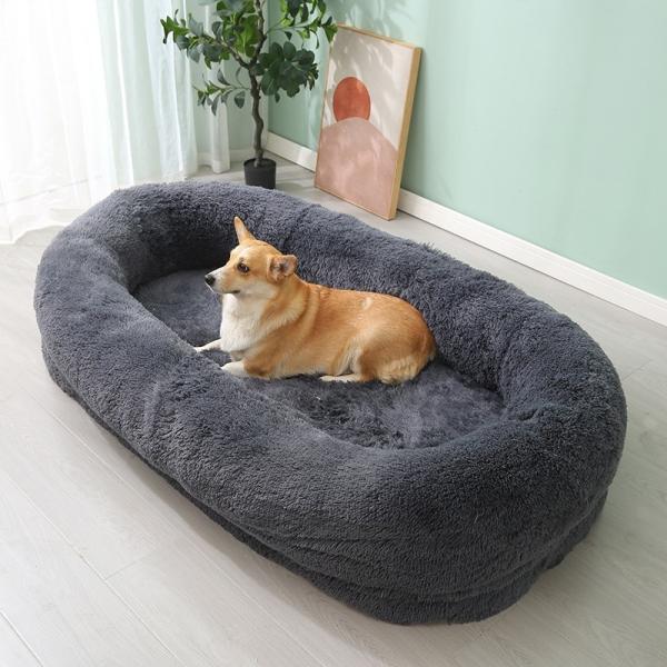 Removable Cover Rechargeable Pet Sleeping Bed Noise Canceling Cat Bed UL Certified