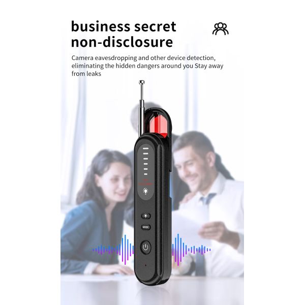 Type-C Charging Wireless RF Detector for Personal Security Guard and Mini Smart Camera