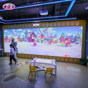 10 in1 Immersive Interactive Wall Drawing Game System PC Remote Control