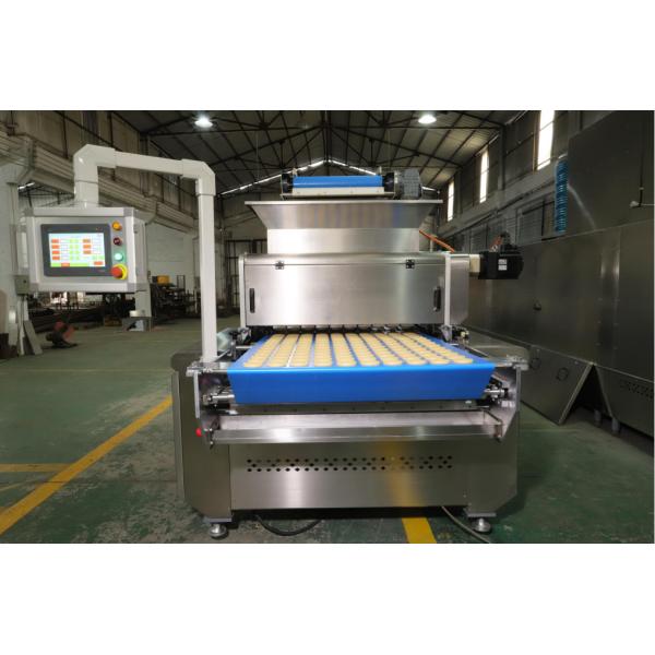Hot Sales  Automatic New Tray Type Cookies Mechanical/ PLC Cutter And Deposit Cookies Machine Price
