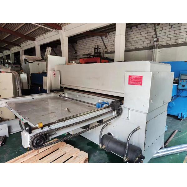 Использованная 150Т белая гидравлическая стальная режущая машина для пластиковой пленки и лазера