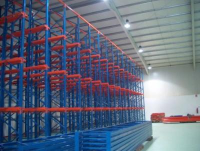 Heavy Duty Drive In Racking Bulk Storage Warehouse Shelf Rack System 2550-15000mm Height