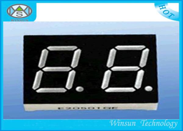 Energy Saving 7 Segment Led Display For Multimedia Product , Red / Blue / Yellow Color