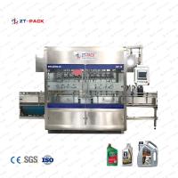 máquina de rellenar del metro de flujo de la botella del ANIMAL DOMÉSTICO 500ml-5L para el aceite de lubricante del aceite de motor