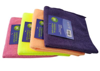 Panos de limpeza sem fiapos Terry Towel Polyester reusável de Microfiber