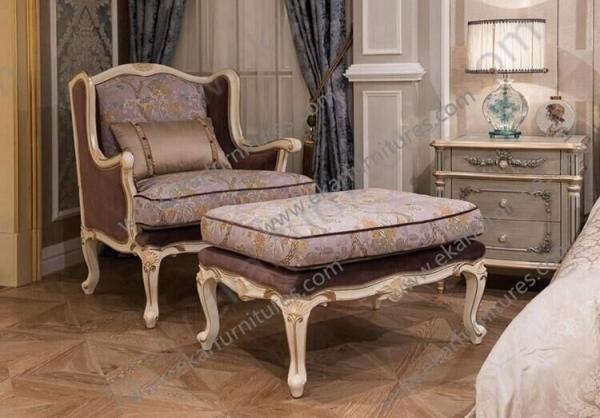 Ekar Furniture Suppliy Wholesales European Style Dressing Chair TE-029