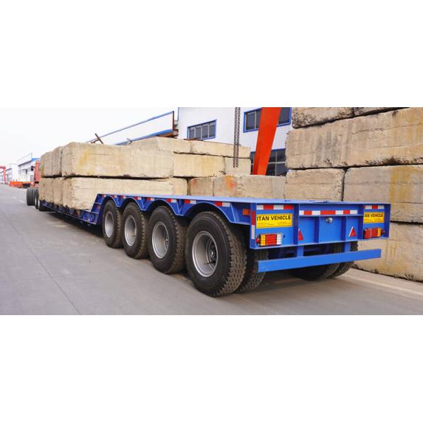 150 Ton Removable Gooseneck Lowboy Trailer with Dolly for Sale