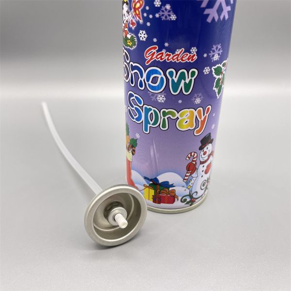 Válvula de pulverización de nieve Dispensador de nieve artificial de alto volumen para decoración navideña