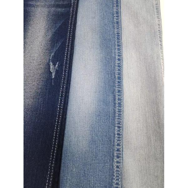12S Denim Fabric 8.5oz Right Twill Woven Low Shrinkage For Ladies Jeans