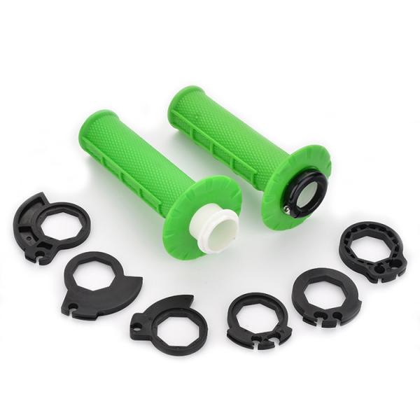 Orange TPE Customized 22mm Universal Motorcycle Handlebar Grips for Modified Bikes