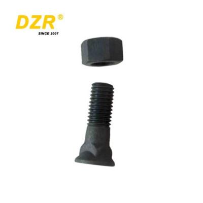 D6H/D6R Buldozer parafusos parafusos porcas 9M7445 40Cr Grau 12.9 Dureza HRC38-42 parafusos de pista