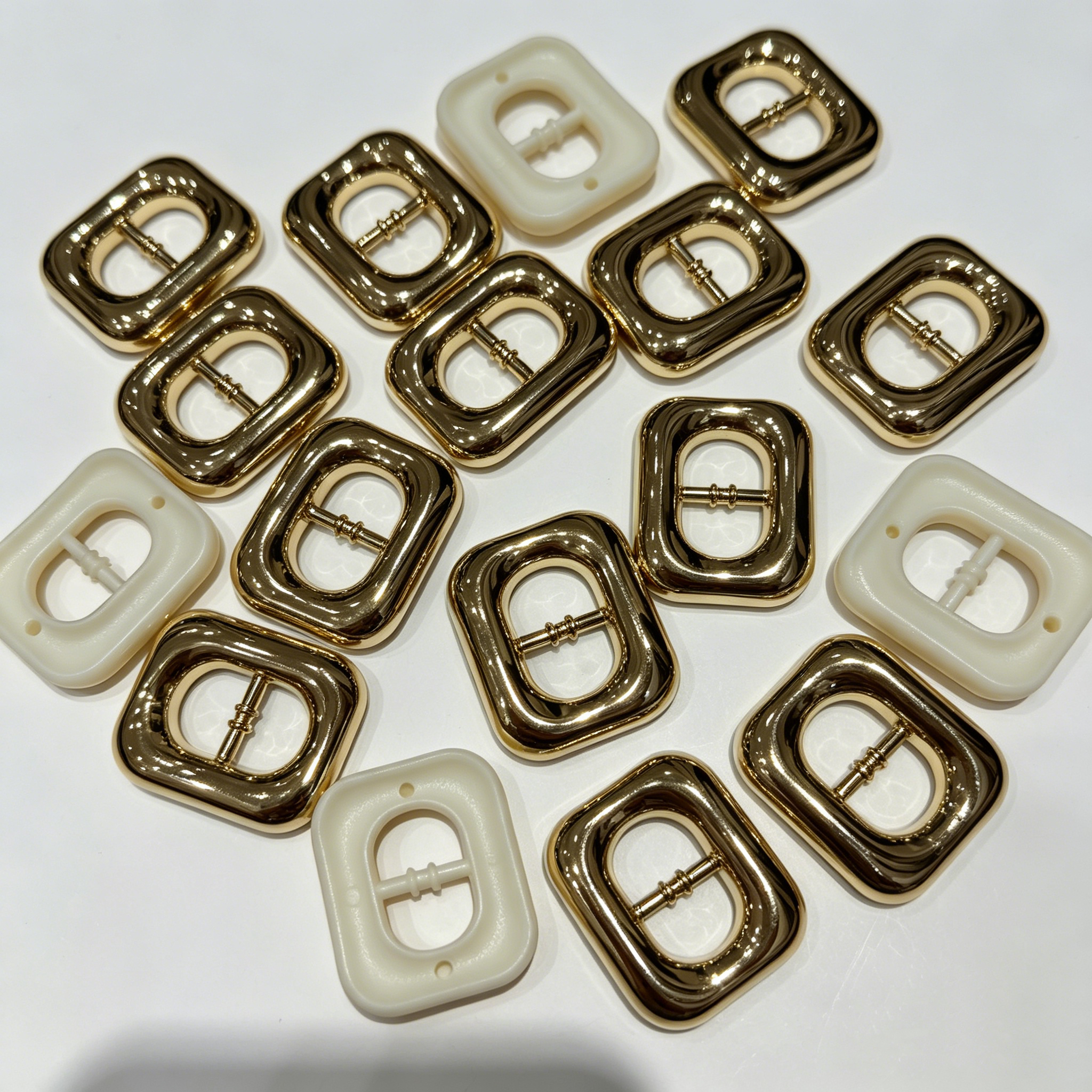 Square Shape Diamond Buckles Ladies Shoe Buckles Fits Most Ladies Shoes Straps Stylish