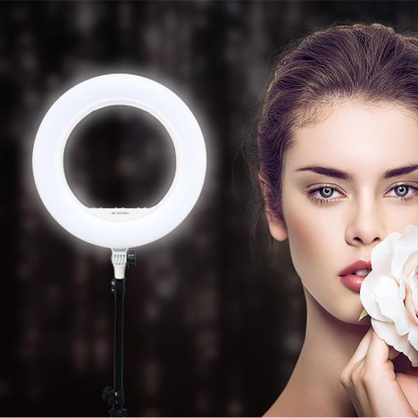 9600lm 18 beleza completa Ring Light do CCT Selfie do controle do App do diodo emissor de luz Ring Light 2800K 9990K da polegada