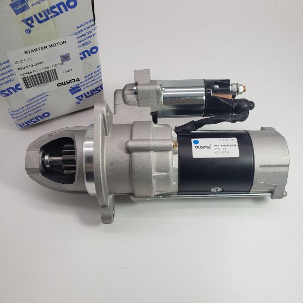 Starter Motor 600-813-3391  For Komatsu TSU D85/6D105