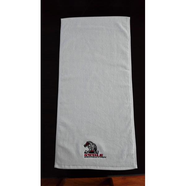 100% cotton high quality custome embroidery logo towel