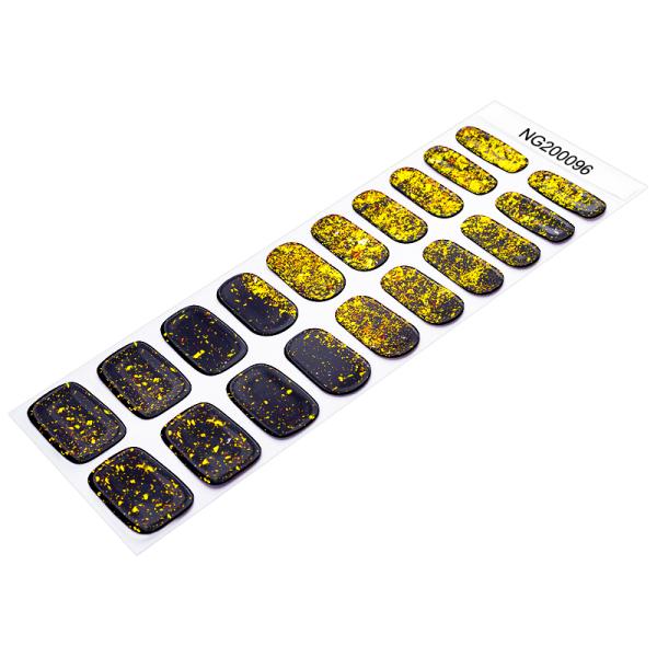 2023 Uv gel french style nail beauty product wholesale new UV Gel Nail stickers semi cured gel nail wraps