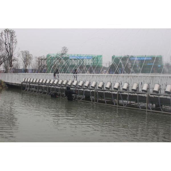 RGB Colored Light Option Laminar Jet Fountain For Garden 2 Years Warranty