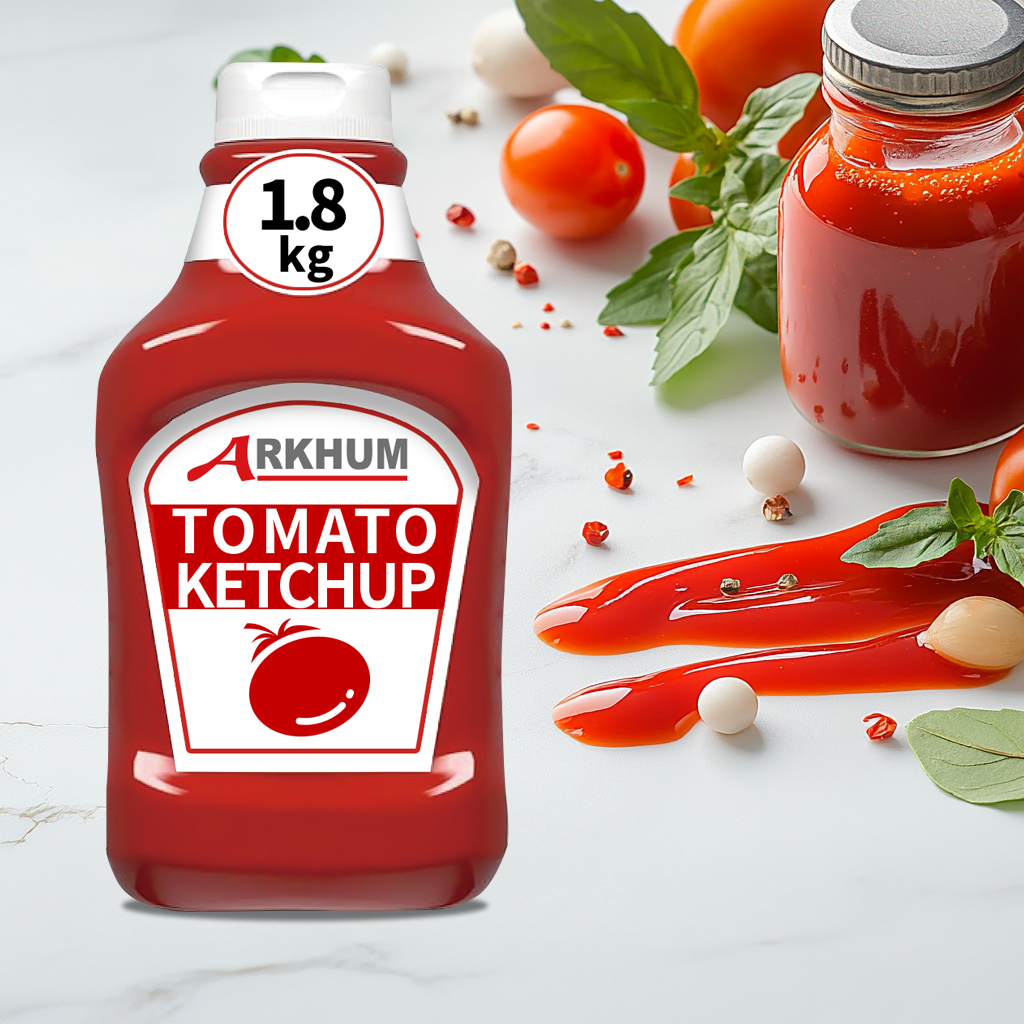 Продукты питания с низким содержанием натрия Кетчуп 180 г Малосольный томатный соус