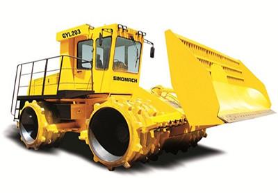 Sinomach Changlin Landfill Compactor GYL203 20 Tons With Shangchai Engine For Garbage Compaction