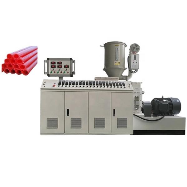 одиночная машина штрангпресса трубы из волнистого листового металла винта 40kg/H