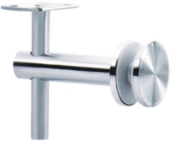 Handrail bracket glass to wall/rail RS323, Material stainless steel 304, finishing satin